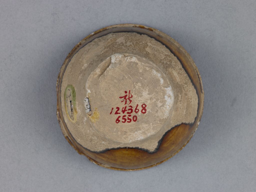 图片[3]-Tri-color cup and plate-China Archive